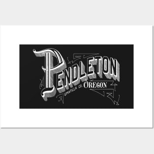 Vintage Pendleton, OR Posters and Art